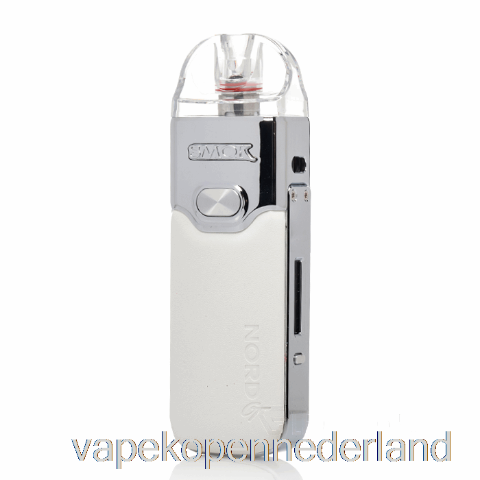 Vape Nederland Smok Nord Gt 80w Podsysteem Wit Leer